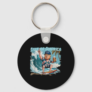Grappige Golf van de VS Amerika EST 2025 Amerikaan Sleutelhanger