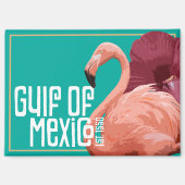 Grappige Golf van Mexico Est. 1550 Historisch Magneet (Voorkant)