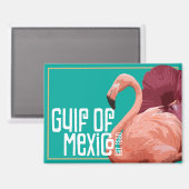 Grappige Golf van Mexico Est. 1550 Historisch Magneet (Voorkant / Achterkant)