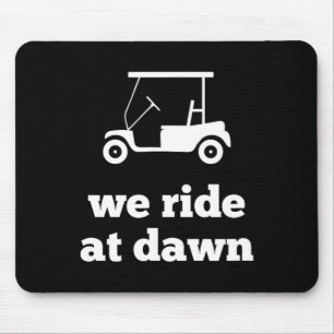 Grappige Golf We Rijden Bij Dageraad Papa  Muismat