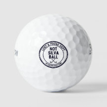 Grappige golfbal cadeau voor Silva