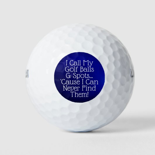 Grappige golfbal humor golfballen (Voorkant)