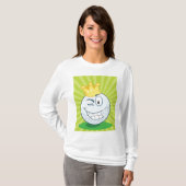 Grappige golfbal koning van het golfen t-shirt (Voorkant volledig)