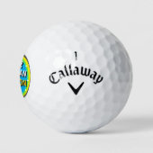 Grappige golfbal Mister Mulligan Golfballen (Logo)