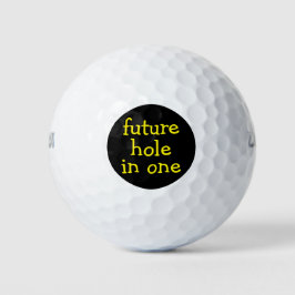 Grappige Golfballen Met Een Gat In Een