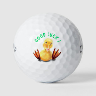 Grappige Golfballen Speelse Eend - Veel Succes