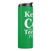 Grappige golfcitaten houden het koel en zijn T-shi Thermosbeker (Gedraaid links)