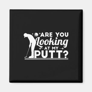 Grappige Golfende Mannen Golf Humor Golfer Magneet