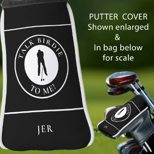 Grappige Golfer Spreuk Op Maat Gemaakt Monogram Zw Golfheadcover