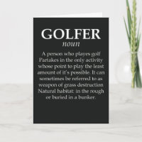 Grappige Golfkaarten Voor Golfer Vader Opa Humor