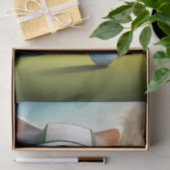 Grappige Golfkat die golf speelt, Tissuepapier (Geschenk)