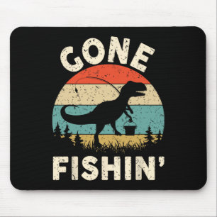 Grappige Gone Fishing-shirt Mannen Vrouwen Jeugd J Muismat
