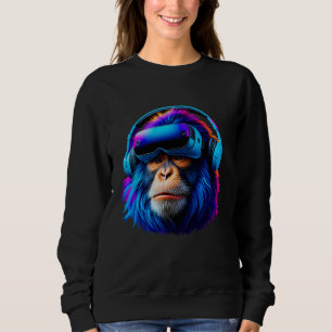 Grappige Gorilla VR Spelen Label Gorilla Monke Gor Trui