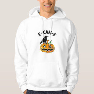 Grappige gotische kraai humor F-Caw-F essentieel Hoodie