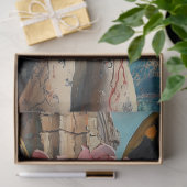 Grappige gotische Parijs Gargoyle Decoupage Tissuepapier (Geschenk)