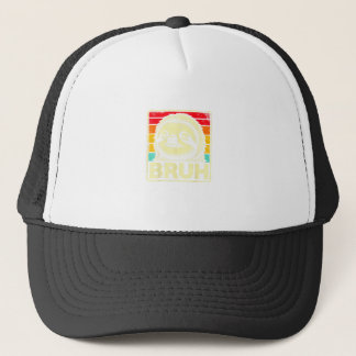 Grappige Grafische Meme Luiaard Bruh voor Jongens  Trucker Pet
