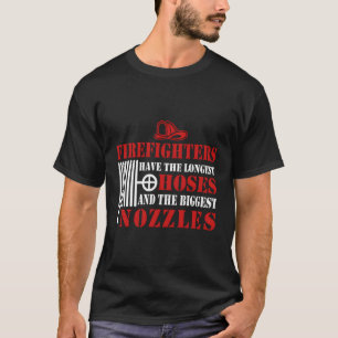 Grappige grap Brandweerman Grootste Slangen Emt Br T-shirt