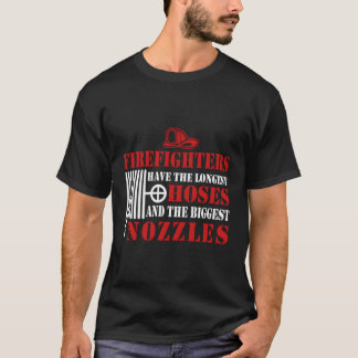 Grappige grap Brandweerman Grootste Slangen Emt Br T-shirt