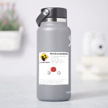 Grappige grap diwaterstofmonoxide (H2O) chemie