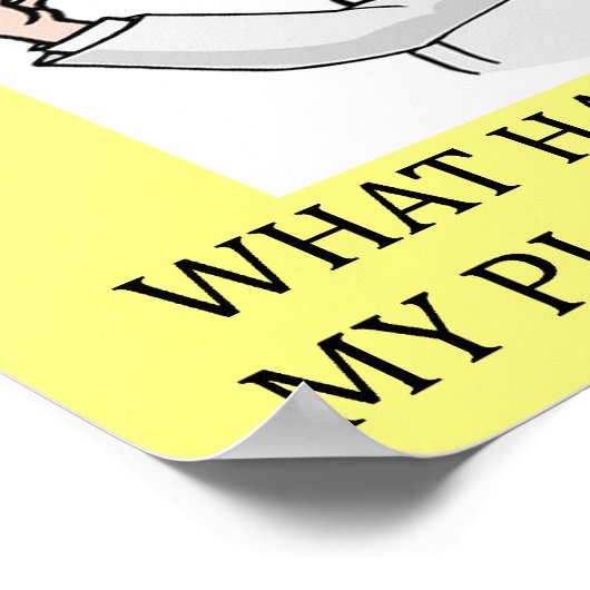 grappige grap in het bioscoop poster (Hoek)