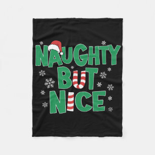 Grappige grap kerst humor ondeugend maar leuk T-sh Fleece Deken