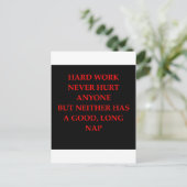 grappige grap voor jou briefkaart (Staand voorkant)