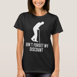 Grappige Grappen Geschenk Oudere Burger Grappen - T-shirt