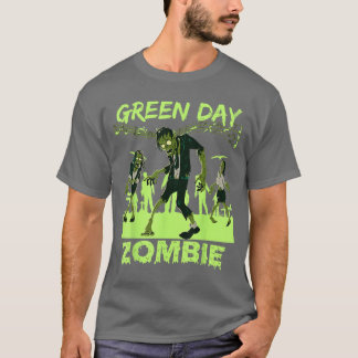 Grappige Green Day Billie Joe Zombie grappig T-shirt