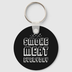 Grappige Grill BBQ Chef Gift Idee Barbecue Sleutelhanger