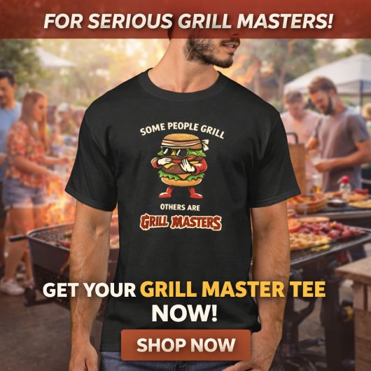 Grappige Grillmaster | Vaderdag T-shirt