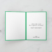 Grappige Groene Klaver St Patrick's Day Moeder Ver Bedankkaart (Binnen)