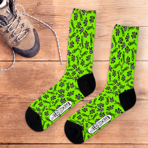Grappige Groene Schattige Kawaii Kat Liefhebbers Sokken