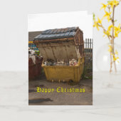 Grappige groetenkaart kaart (Gele Bloem)