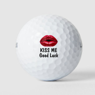 Grappige grote lippen nieuwigheid golfballen