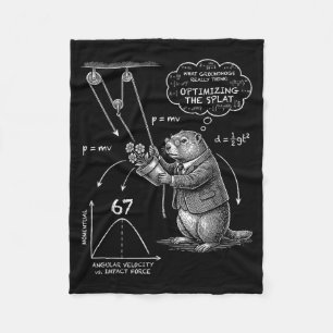 Grappige Groundhog Day 67 Meme Wat Grondmarmotten Fleece Deken