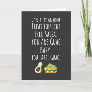 Grappige Guacamole Kaarten Avocado Fruit Humor