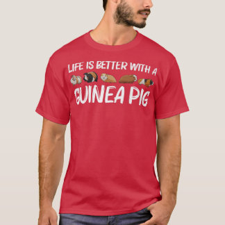 Grappige Guinese Biggetjes Kunst Voor Mannen Vrouw T-shirt