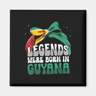 Grappige Guyaanse vlag Guyana Magneet