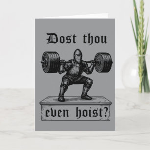 Grappige Gym Dost Thou Zelfs Hijs Middeleeuws Kaart