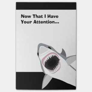 Grappige Haai Aanval Post-it® Notes