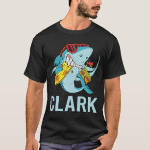 Grappige haai - Clark Name T-shirt