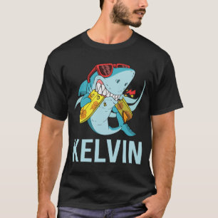 Grappige Haai - Kelvin Naam T-shirt