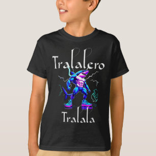 Grappige haai meme – Tralalero Tralala brainrot vi T-shirt