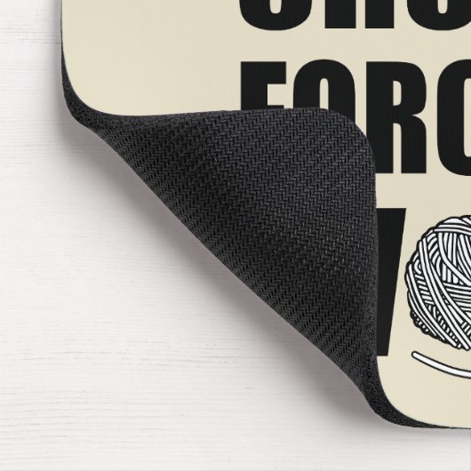 grappige haakcitaten muismat (Hoek)