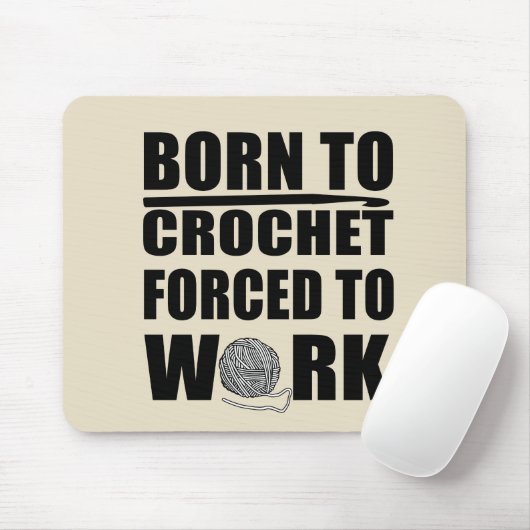 grappige haakcitaten muismat (Met muis)