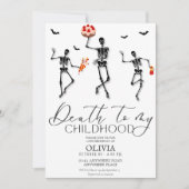 Grappige Halloween 13e verjaardag Kaart (Voorkant)