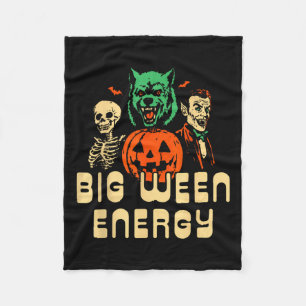Grappige Halloween Big Ween Energy Unit Fleece Deken