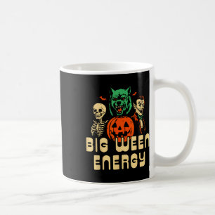Grappige Halloween Big Ween Energy Unit Koffiemok