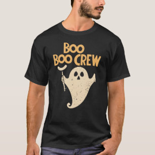 Grappige Halloween Boo Crew Geestelijk Verpleegste T-shirt