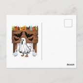 Grappige Halloween Briefkaart (Achterkant)